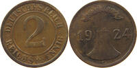 WEIMARER REPUBLIK 2 RENTENPFENNIG -