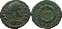 Rom Follis Crispus, Cäsar (317-326) Siscia CAESARUM NOSTRORUM -