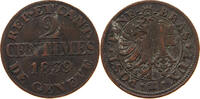 SCHWEIZ GENF GENEVE 2 CENTIMES -