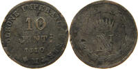 ITALY STATES NAPOLEON I. 10 CENTESIMI Napoleon I. (1804-1814, 1815) -