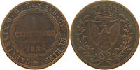 ITALY STATES SARDINIA CENTESIMO Carlo Felice 1821-1831 -