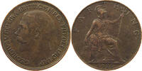 GREAT BRITAIN FARTHING George V. (1910-1936) -
