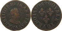 DOUBLE LORAIN 1606 A FRANCE HENRI IV. (1589-1610) SS