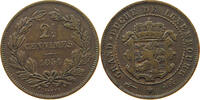 LUXEMBOURG 2 1/2 CENTIMES Willem III. 1849-1890 -