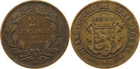 LUXEMBOURG 2 1/2 CENTIMES Wilhelm IV. 1905-1912 -