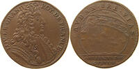 FRANCE JETON Louis XIV. (1643–1715) AVDAX IRE VIAS -