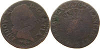 FRANCE 1/2 SOL LOUIS XV. (1715–1774) Besancon -