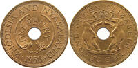 RHODESIA AND NYASALAND PENNY Elizabeth II. (1952-2022) -