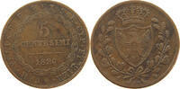 ITALY STATES SARDINIA 5 CENTESIMI Carlo Felice 1821-1831 -