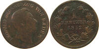 BADEN DURLACH KREUZER Leopold Großherzog (1830-1852) -
