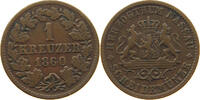 NASSAU KREUZER Adolph (1839-1866) -
