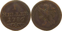 BAMBERG BISTUM HELLER Franz Ludwig von Erthal 1779-1795 -