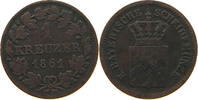 BAYERN KREUZER Maximilian II. Joseph 1848-1864. -