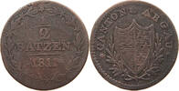 SCHWEIZ AARGAU 1/2 BATZEN -