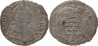 WÜRTTEMBERG KREUZER 1758 Karl Eugen 1744-1793. S