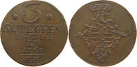 SACHSEN WEIMAR EISENACH 3 PFENNIG 1760 Anna Amalia (1758-1775) SS+ 75,00 EUR  plus 5,99 EUR verzending