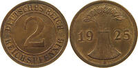 WEIMARER REPUBLIK 2 REICHSPFENNIG -