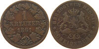 NASSAU KREUZER Adolph (1839-1866) -