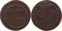 ITALY STATES PARMA SESINO Ferdinando di Borbone 1765-1802 DATE OVERSTRUCK -