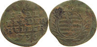 SACHSEN COBURG SAALFELD HELLER Christian Ernst a Franz Josias 1729-1745 -
