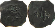 BAYERN LANDSHUT PFENNIG Heinrich XVI. 1393-1450 -