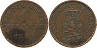 HESSEN DARMSTADT PFENNIG Ludwig III. (1848-1877) -