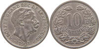 LUXEMBOURG 10 CENTIMES Adolphe (1890 - 1905) -