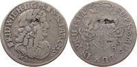 BRANDENBURG PREUSSEN 6 GRÖSCHER Friedrich Wilhelm 1640-1688. -