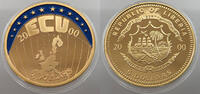 LIBERIA 5 DOLLARS -