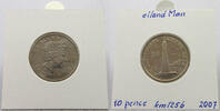 ISLE OF MAN 10 PENCE Elizabeth II. (1952-2022) -