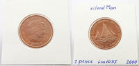 ISLE OF MANUNC 2 PENCE Elizabeth II. (1952-2022) -