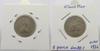 ISLE OF MAN 5 PENCE Elizabeth II. (1952-2022) -