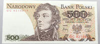 POLAND 500 ZLOTYCH -