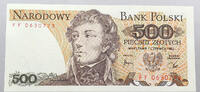 POLAND 500 ZLOTYCH -