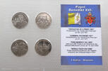 LIBERIA 4 X 1 DOLLAR BENEDICT XVI. -