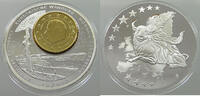 BELGIUM MEDAL EUROPEAN CURRENCY -