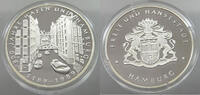 BRD MEDAILLE 1989 800 JAHRE HAFEN UND HAMBURG PROOF 30,00 EUR  plus 5,99 EUR verzending