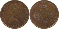 ISLE OF MAN 1/2 NEW PENNY Elizabeth II. (1952-2022) -
