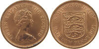 JERSEY 1/2 NEW PENNY Elizabeth II. (1952-2022) -