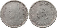 EGYPT 2 PIASTRES Farouk I. 1936-1952 -