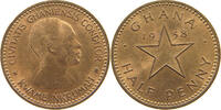 GHANA 1/2 PENNY -