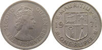 MAURITIUS RUPEE Elizabeth II. (1952-2022) -