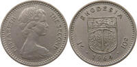 RHODESIA 10 CENTS Elizabeth II. (1952-2022) -