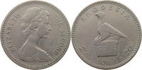 RHODESIA 20 CENTS Elizabeth II. (1952-2022) -