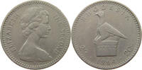 RHODESIA 20 CENTS Elizabeth II. (1952-2022) -