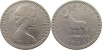 RHODESIA 25 CENTS Elizabeth II. (1952-2022) -