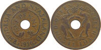 RHODESIA AND NYASALAND PENNY Elizabeth II. (1952-2022) -