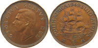 SOUTH AFRICA PENNY George VI. (1936-1952) -
