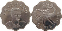 SWAZILAND 20 CENTS -