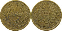 TUNISIA 50 CENTIMES -